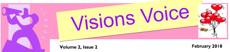 Visions Voice Newsletter February 2018
